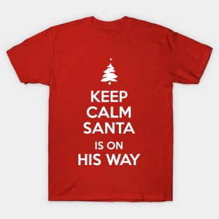 Keep Calm Santa T-Shirt